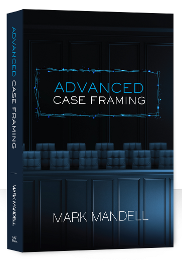 Advanced Case Framing Cover navy and dark grey jury box