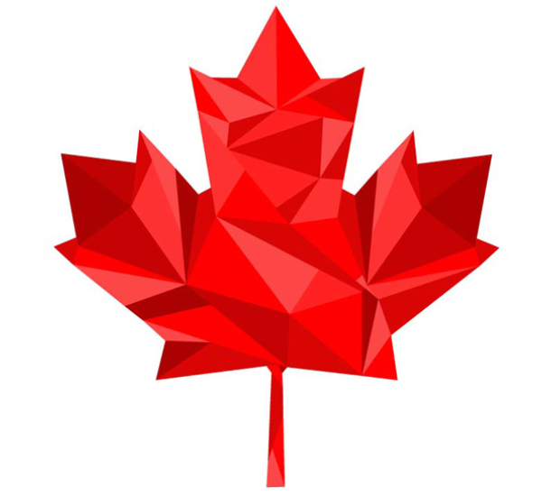 Maple Leaf with shades of red.
