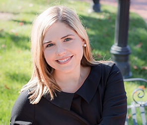 Lindsay Cordes in a park