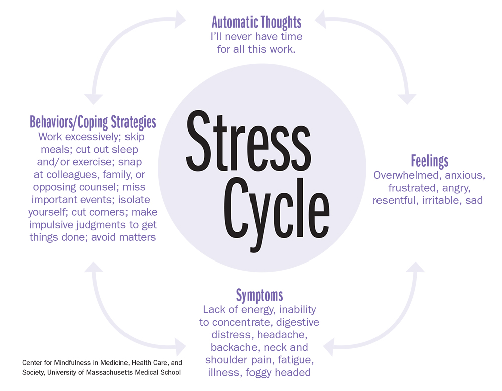 Mindfulness Stress Cycle