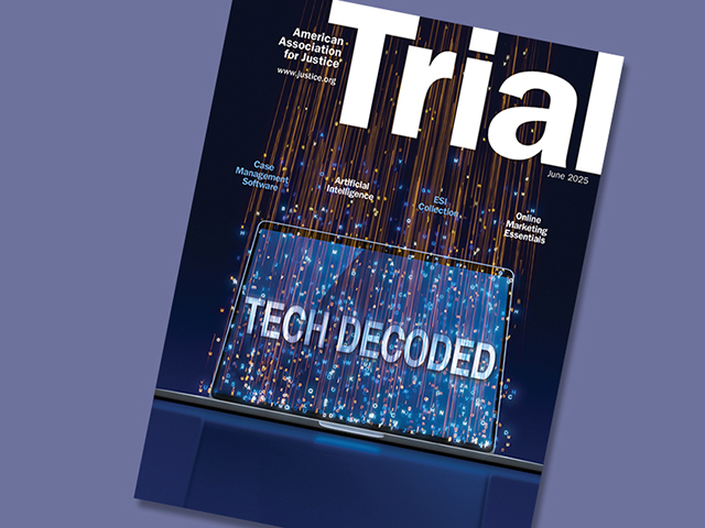 June 2025 Trial cover with the Theme Tech Decoded